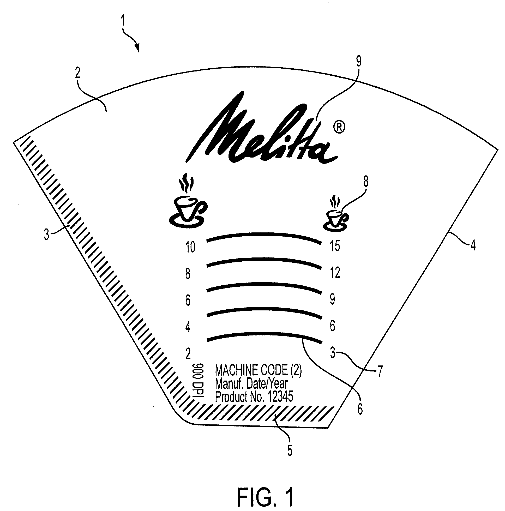 Filter paper insert