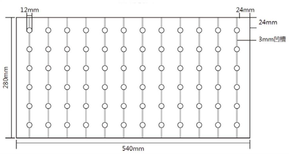 A transplant-free floating board and its application in floating cultivation of chives