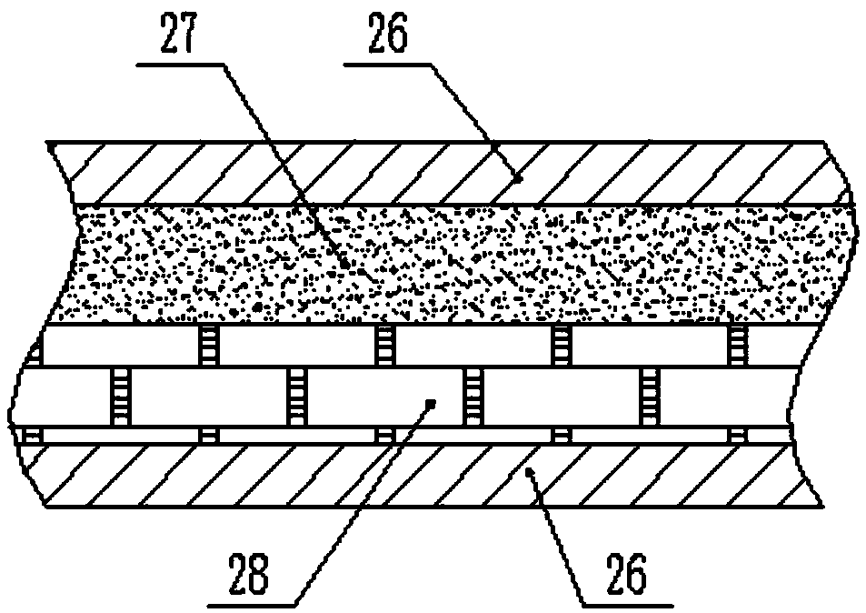 Disinfecting and sterilizing device for washing machine