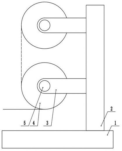 Fiber take-up device for winding bottle production