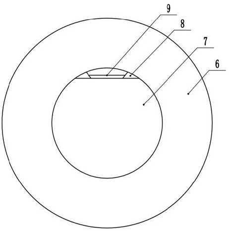 Fiber take-up device for winding bottle production