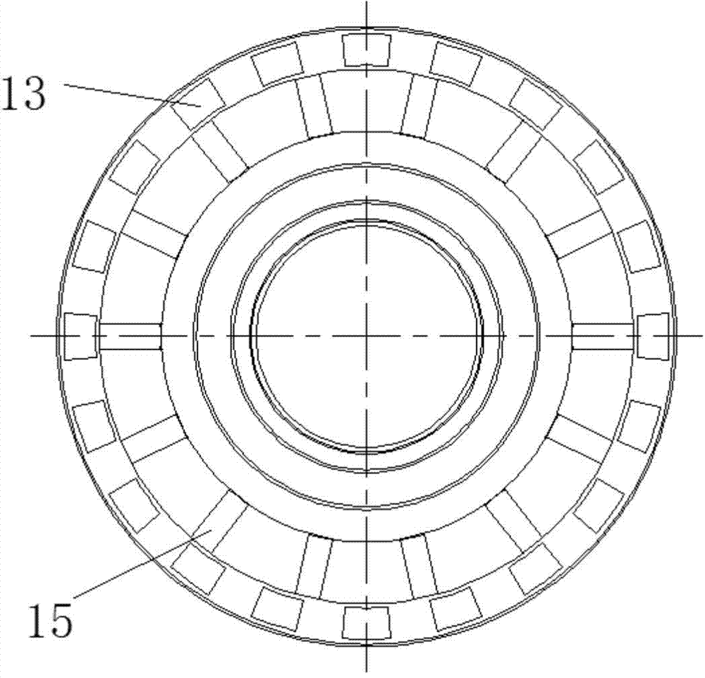 Adjuster for conical bearing of differential