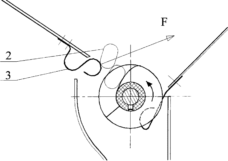 Transfer type silkworm cocoon separation device