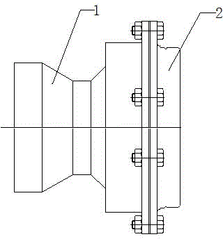 Automatic anti-backfire device for pasty propellant rocket motor