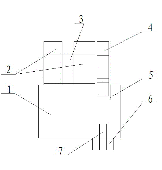 Twisting device for steel rail