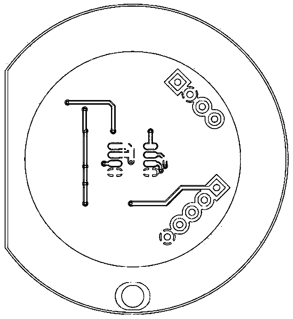 Detection device for monitoring operation condition of flap door