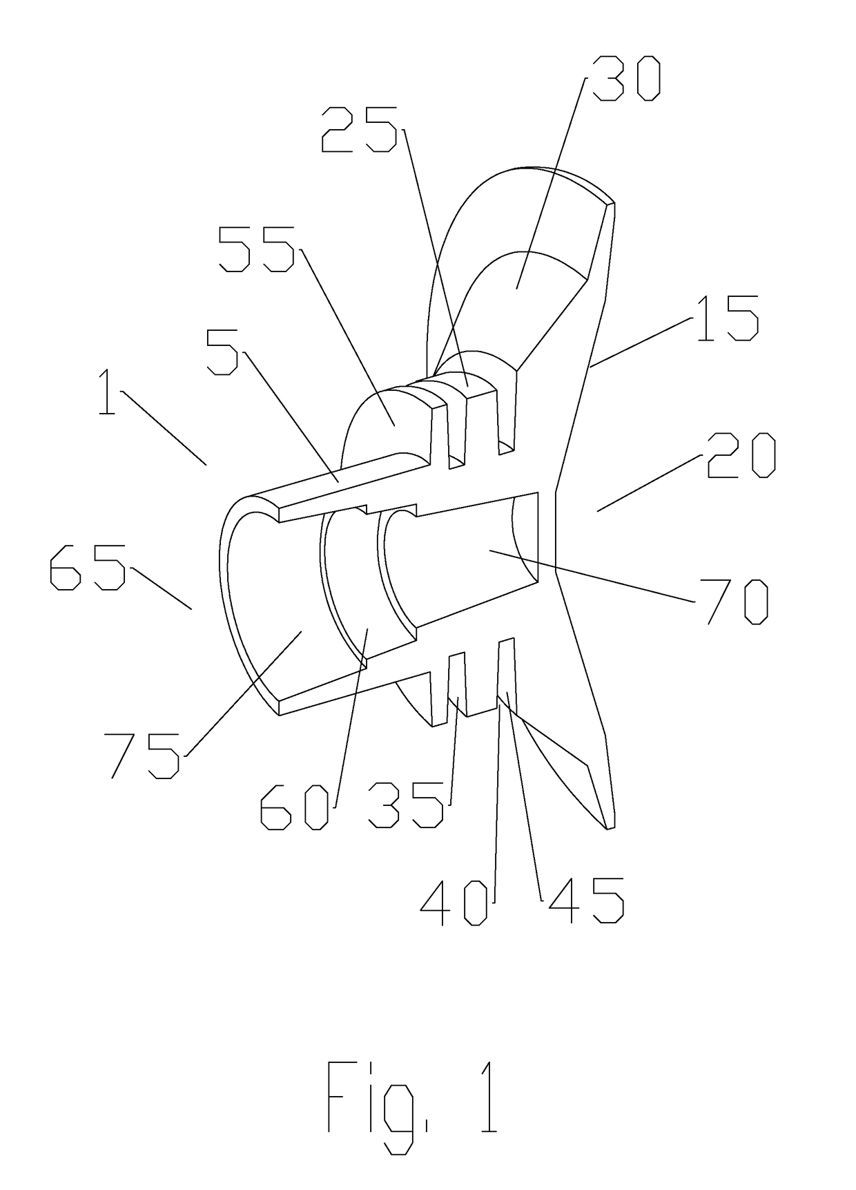 Injection moldable cone radiator sub-reflector assembly