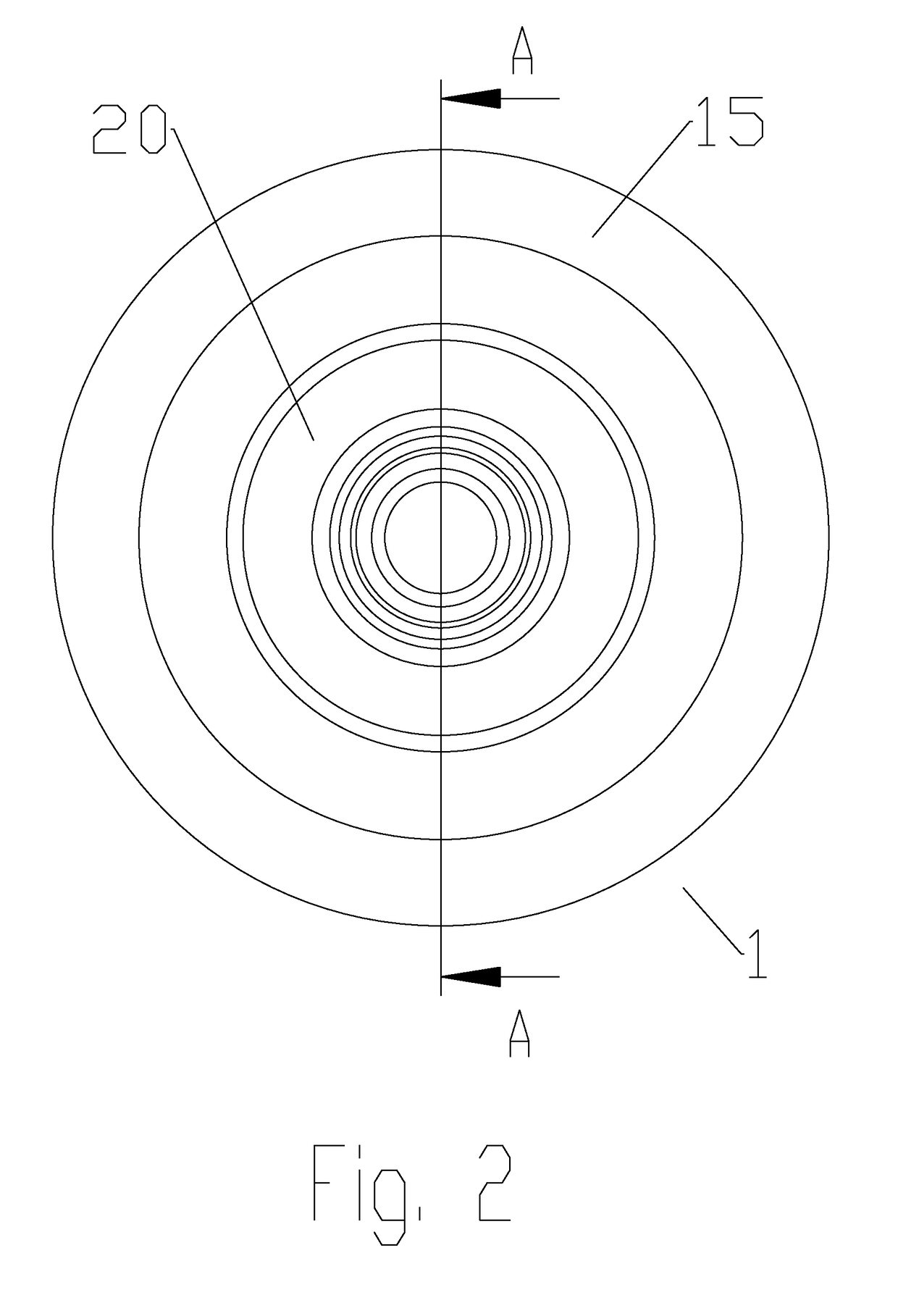 Injection moldable cone radiator sub-reflector assembly