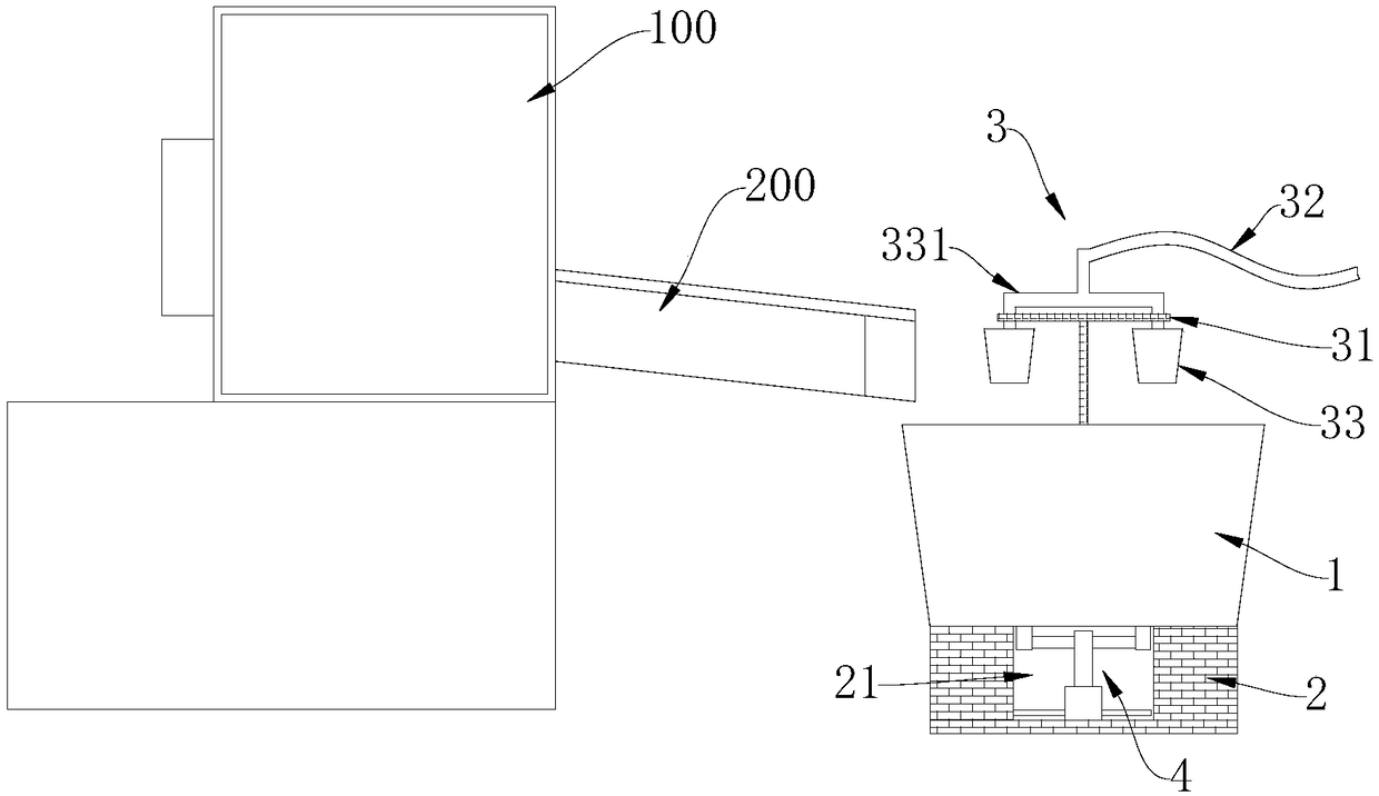 Novel casting ladle