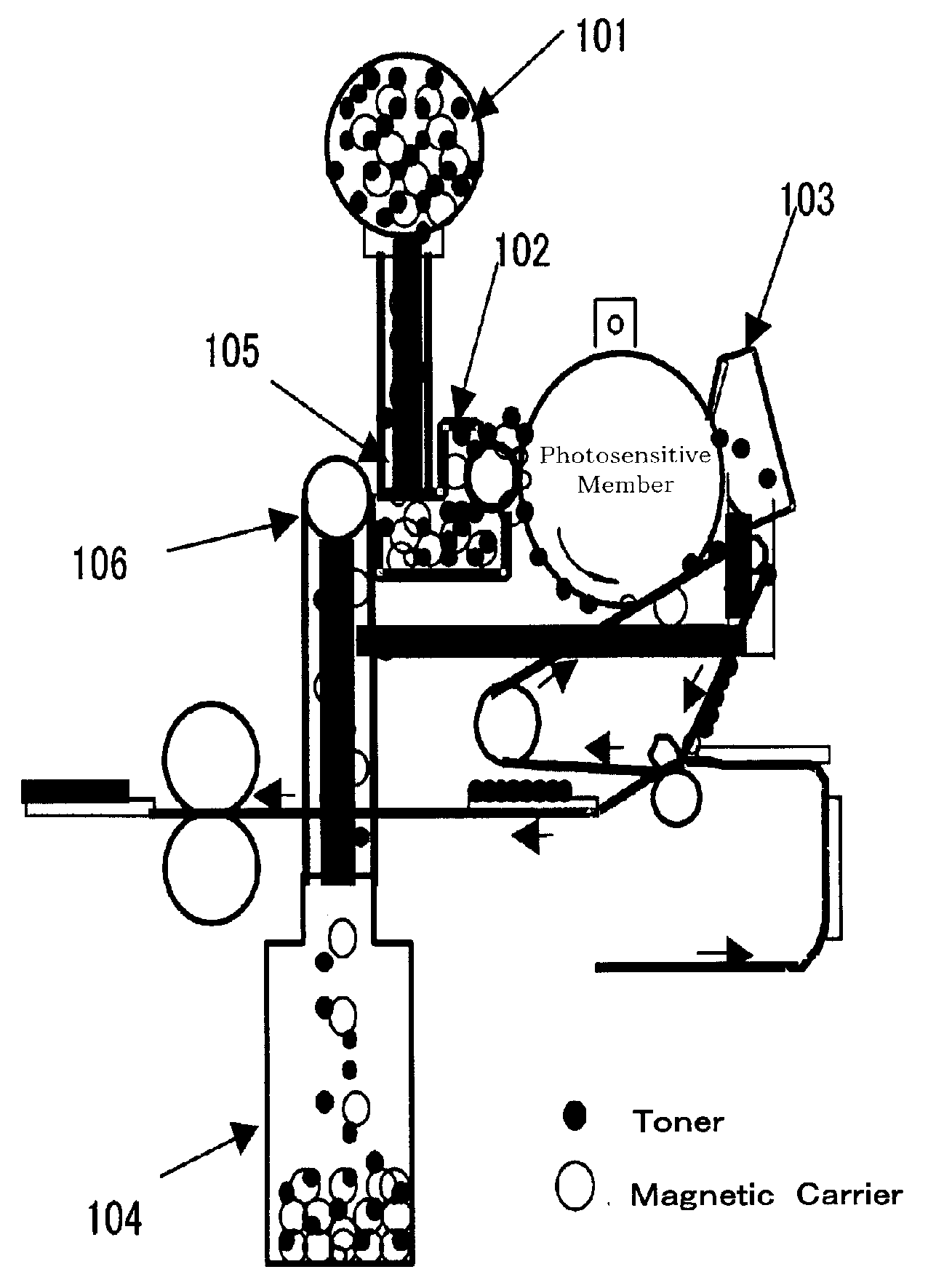 Two-component developer, replenishing developer, and image-forming method