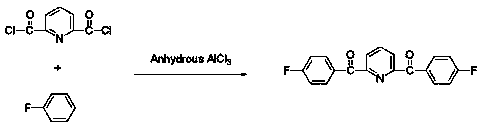 N-substituted polybenzimidazole pyridine compound and preparation method thereof