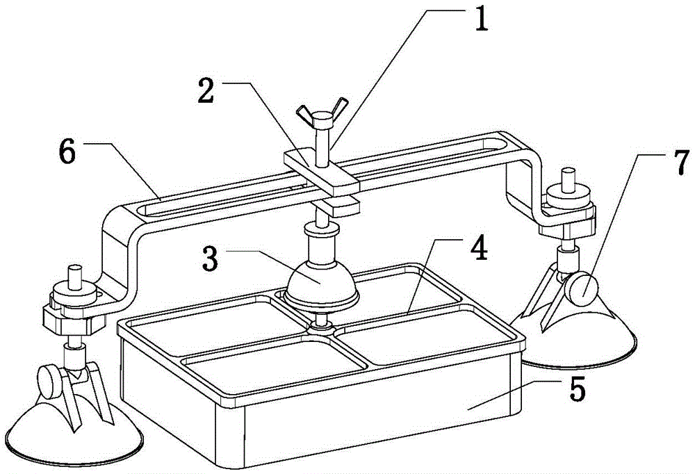 Pressurizing device used for mounting complex curved surface heater of spacecraft