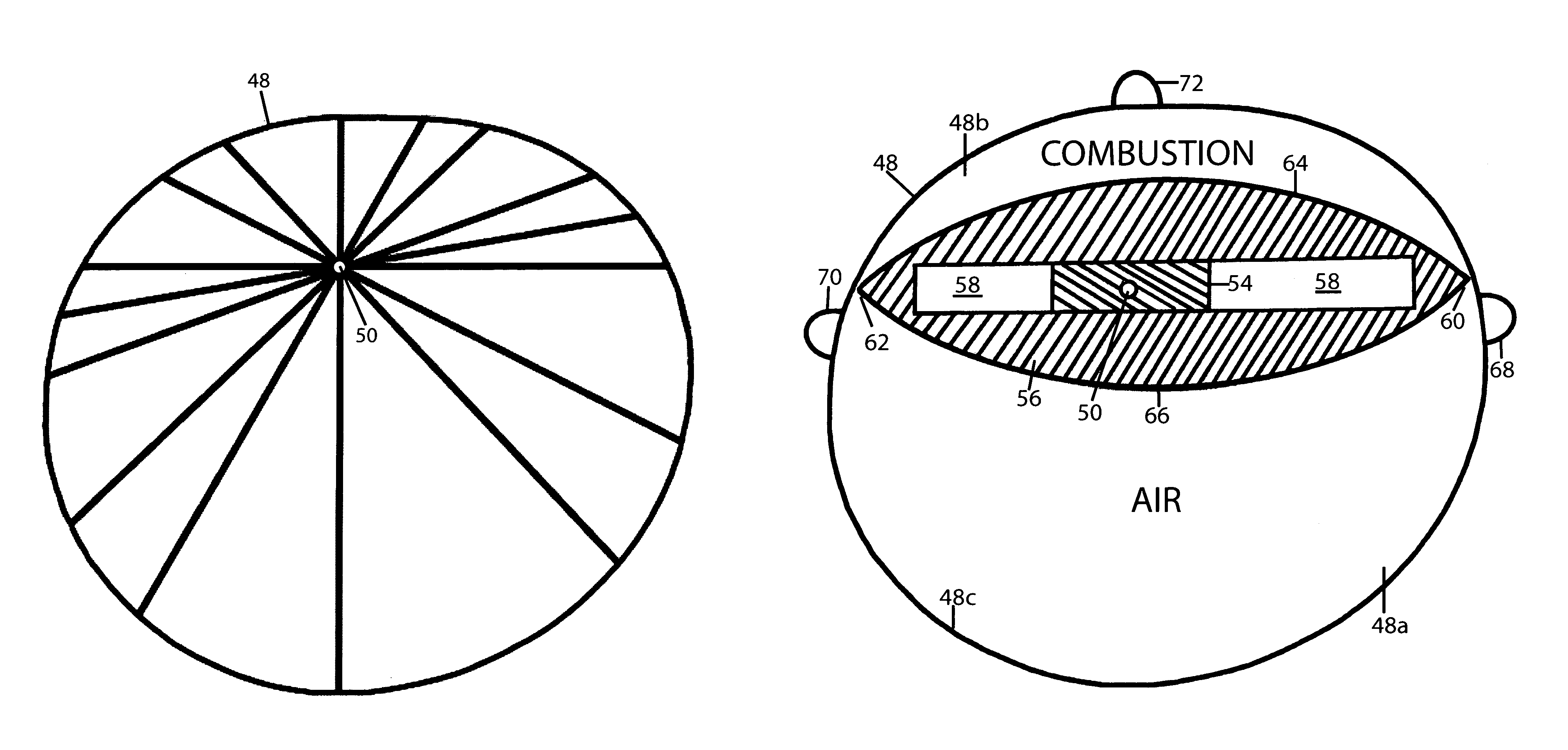 Rotary internal combustion diesel engine