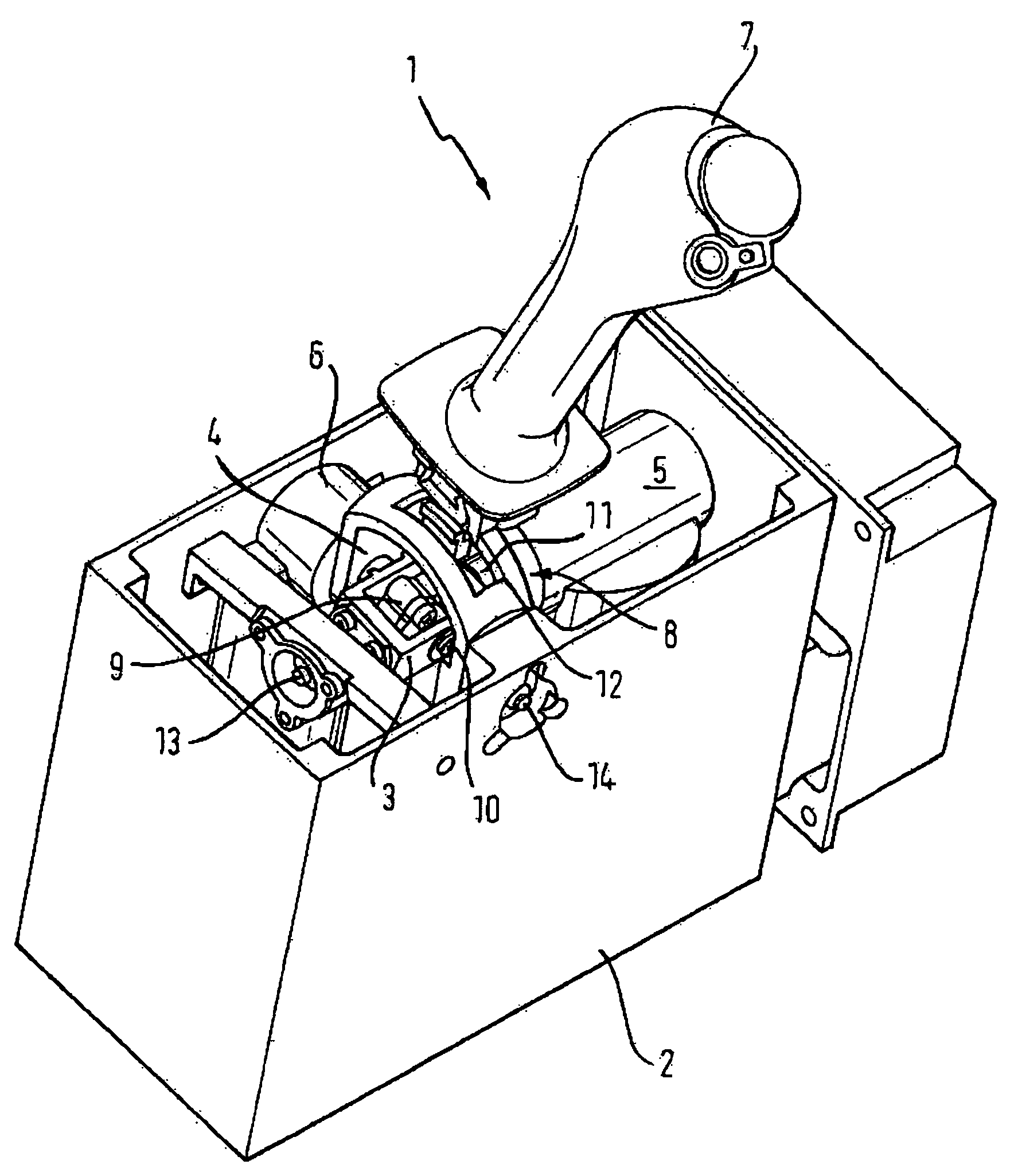 Control apparatus for an aircraft