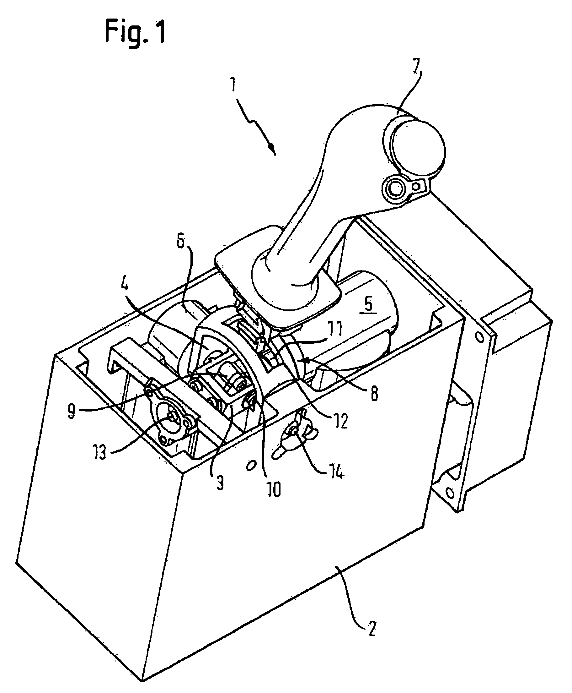 Control apparatus for an aircraft