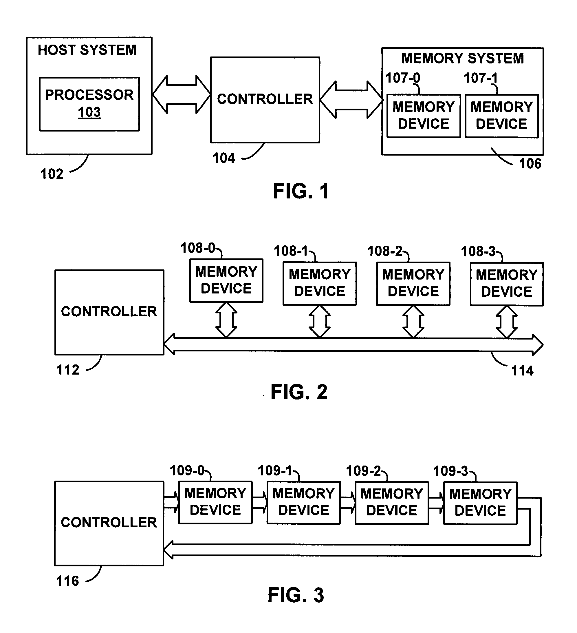 Modular command structure for memory and memory system