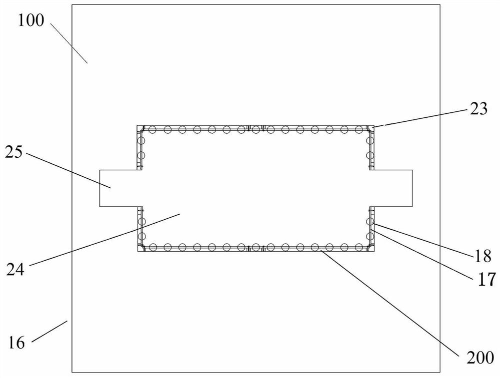 Tooling for ultrasonically assisted solder spreading