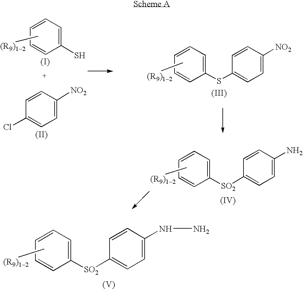 1,2,3,4,5,6-Hexahydroazepino[4,5-B]indoles containing arylsulfones at the 9-position