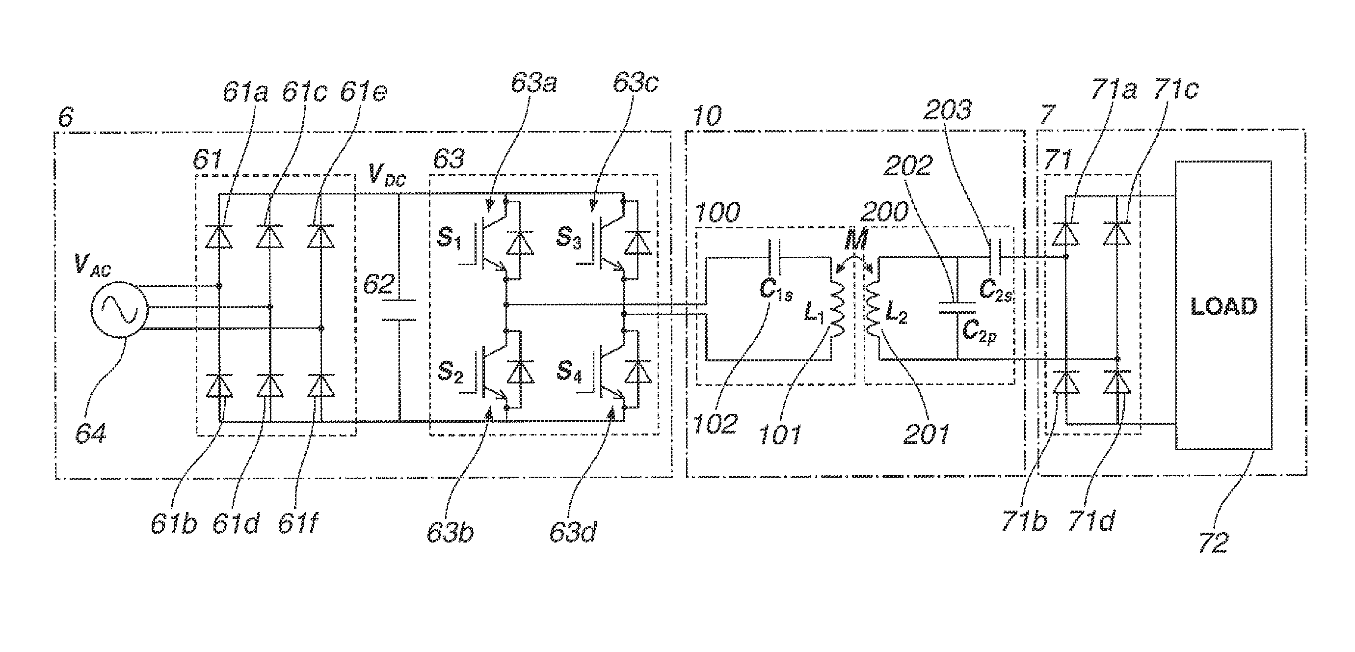 Non-contact power supply device