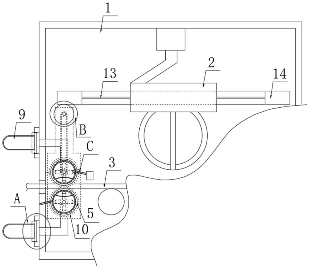 Novel disinfection device for textiles