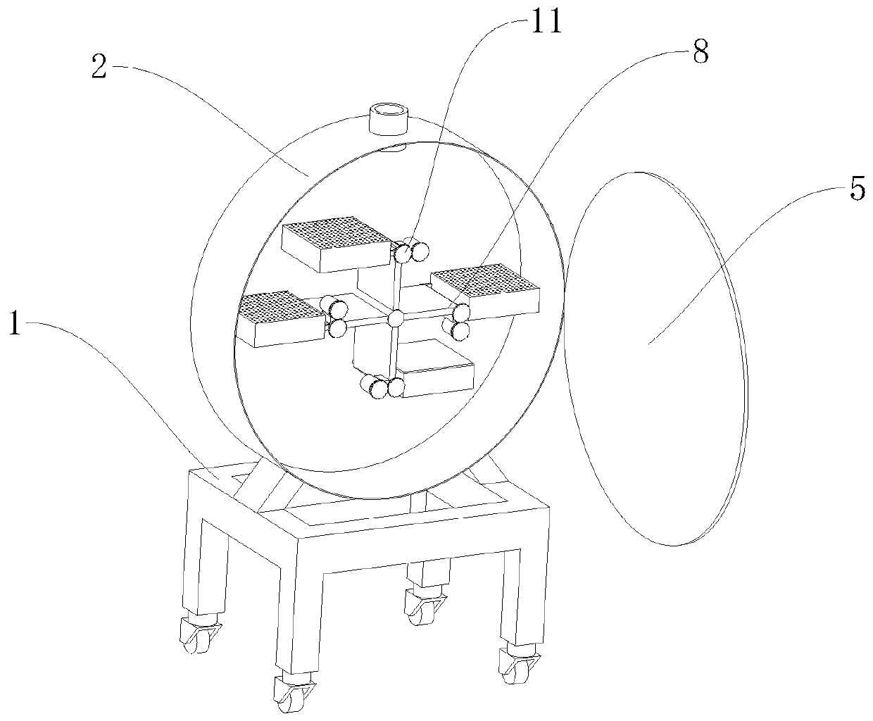 Fruit quick ripening device