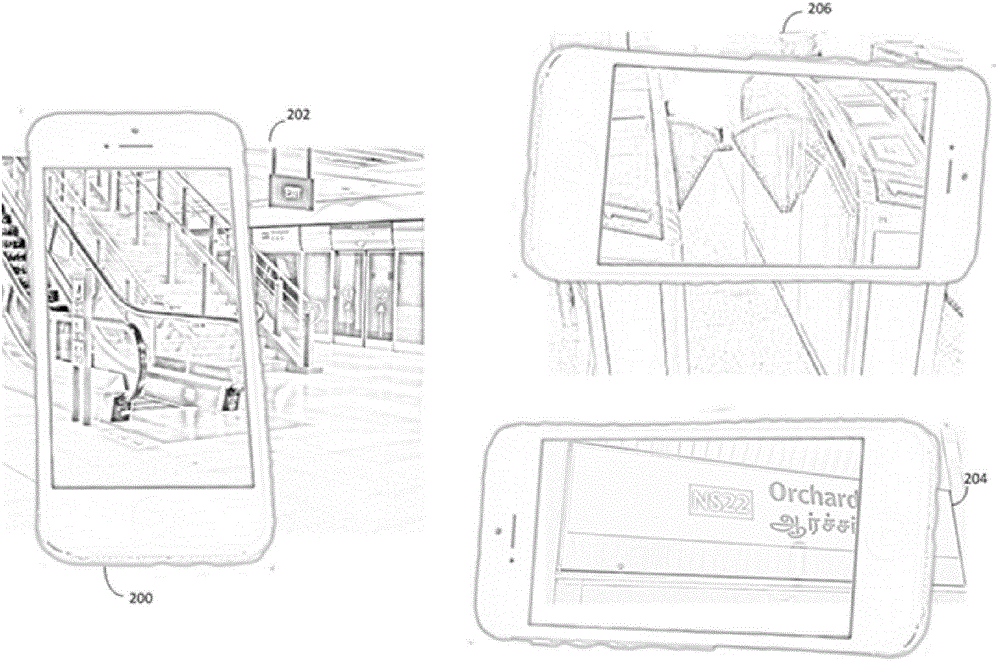 Shot scenery-based navigation method and system thereof