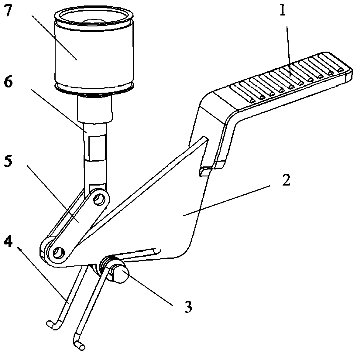 Foot-operated portable seawater desalination machine