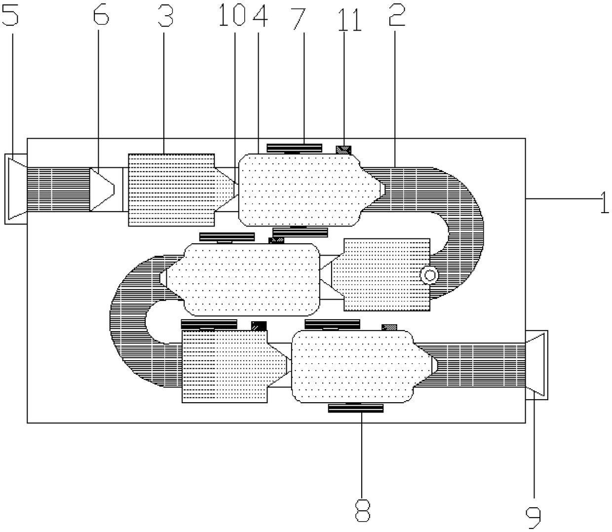 Culture device for soaking and removing pesticide and hormone residues