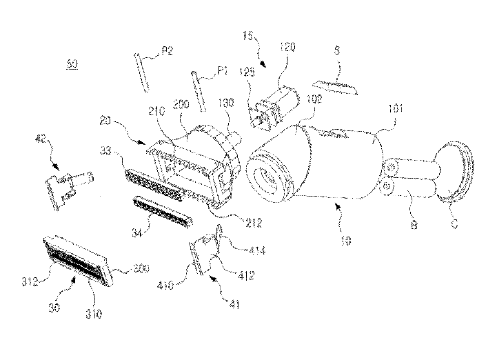 Reciprocating linear razor