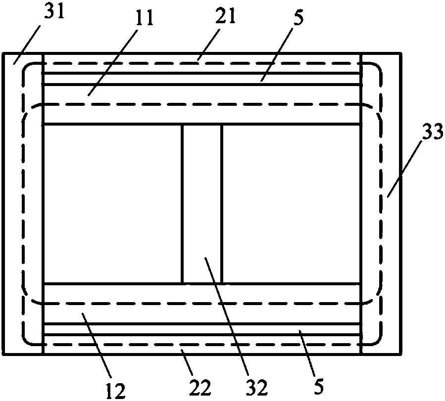 Three-phase high-frequency transformer