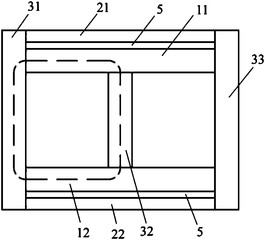 Three-phase high-frequency transformer