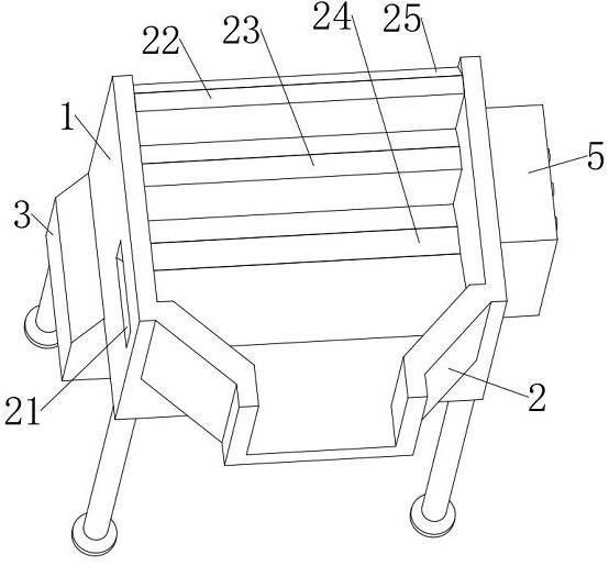 Feeding and discharging device for automatic deburring machining of minimally invasive surgery chuck parts