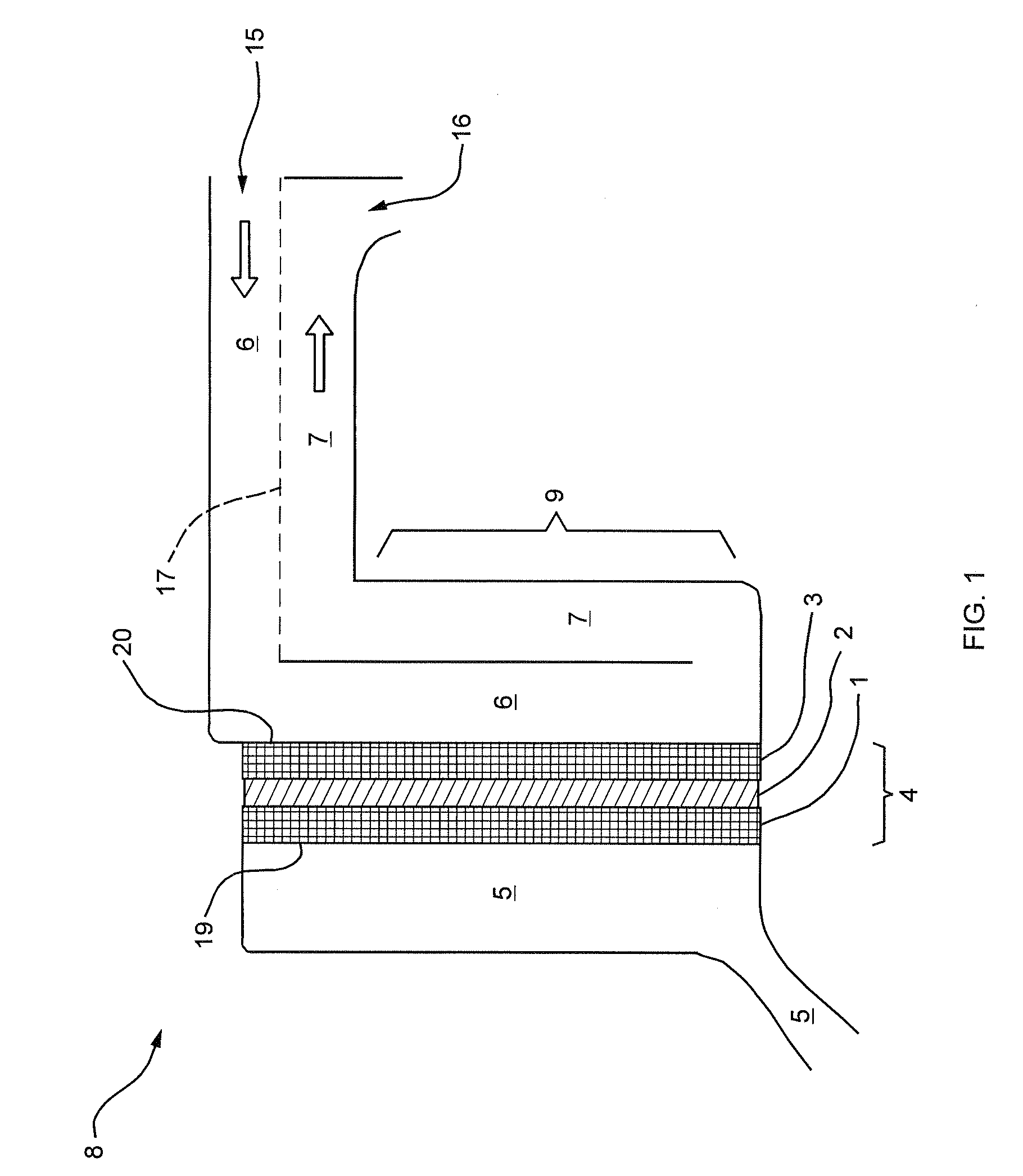 Method and apparatus for internal hydration of a fuel cell system