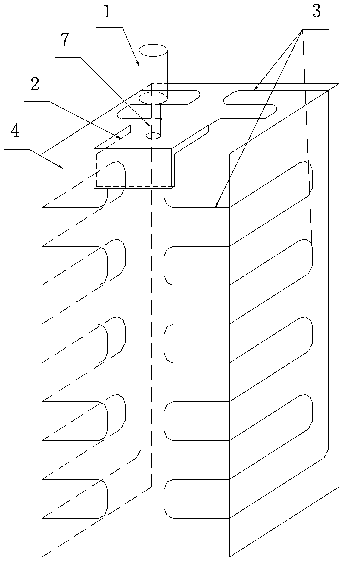 Heat pipe heat transfer system at low-temperature end of low-temperature refrigerator