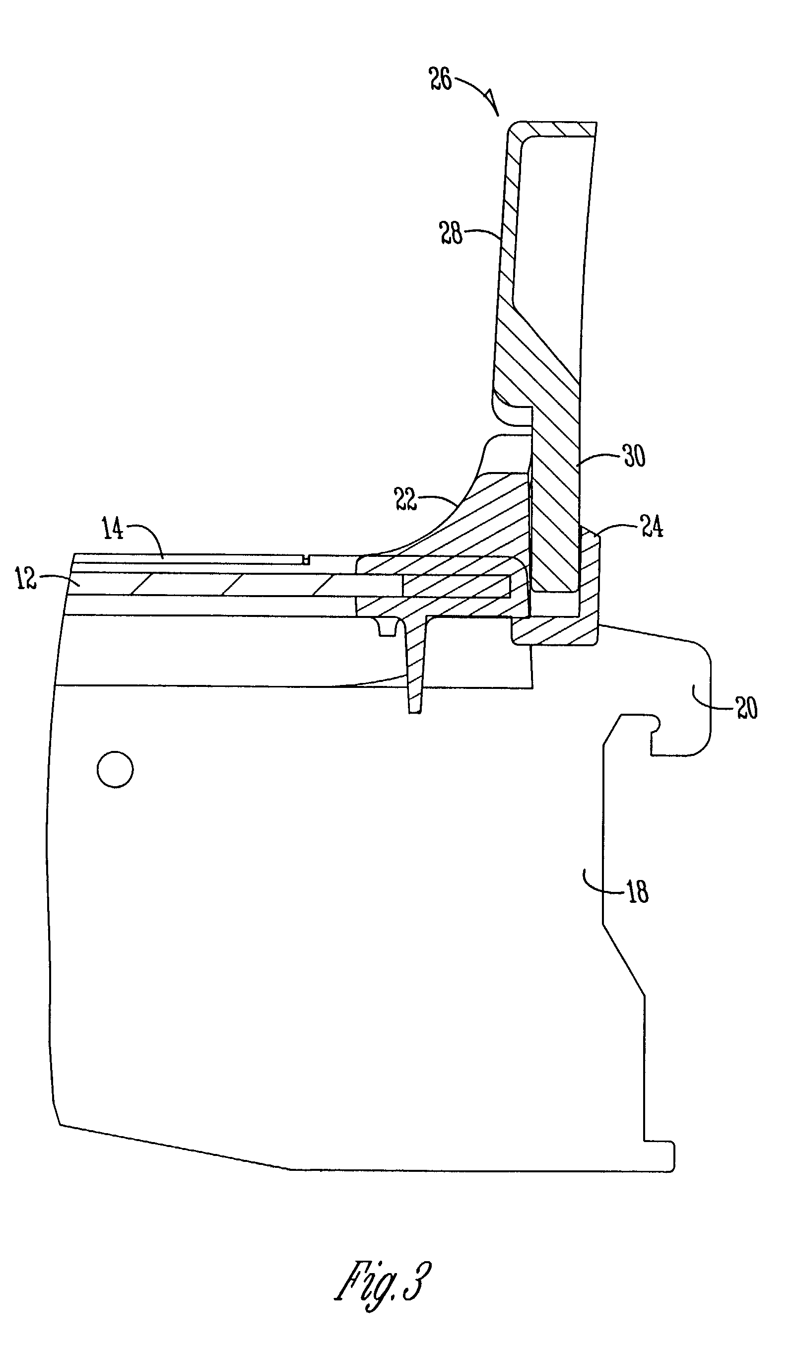 Upright rear wall extension for refrigerator shelves