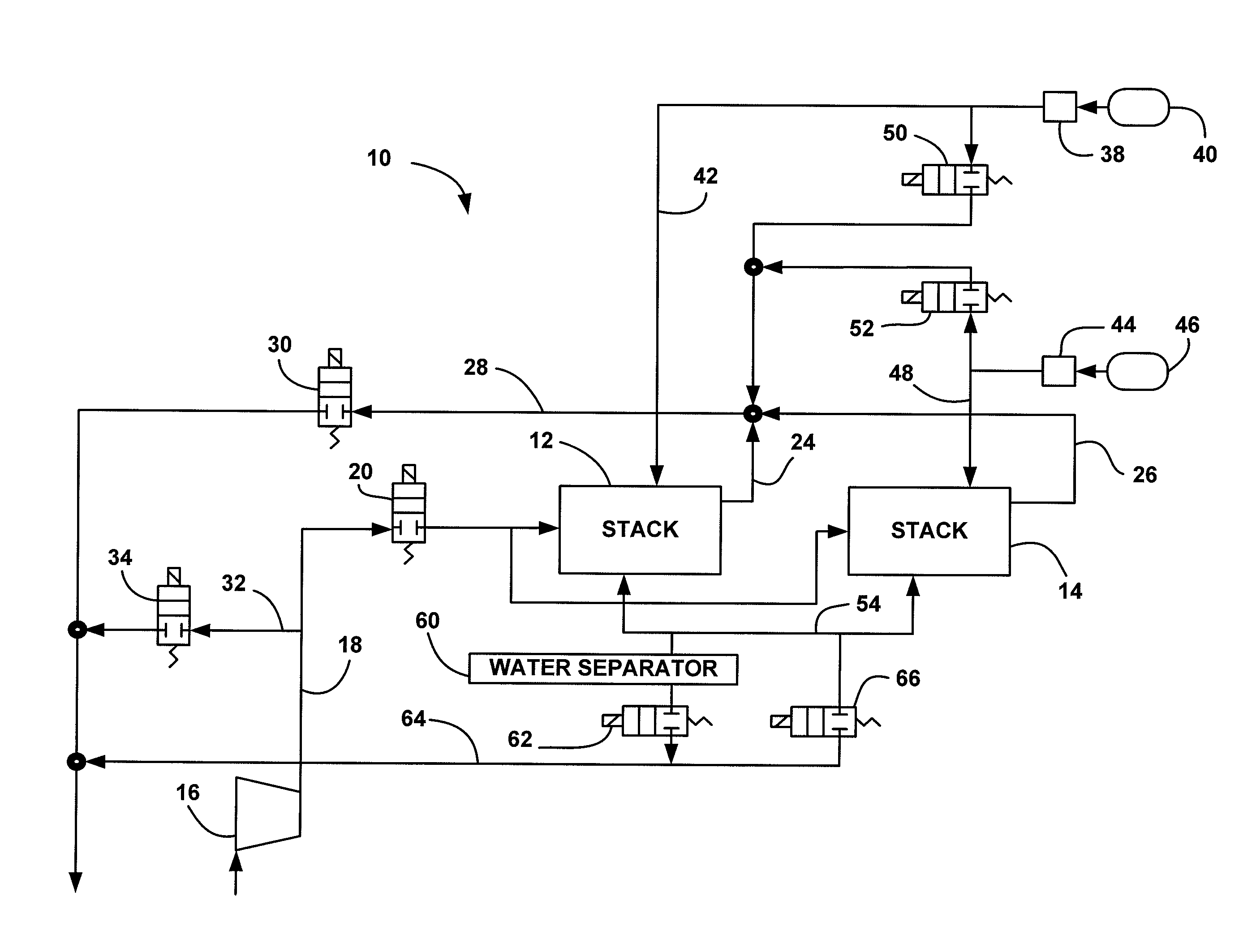 Anode bleed control strategy for improved water management and hydrogen utilization