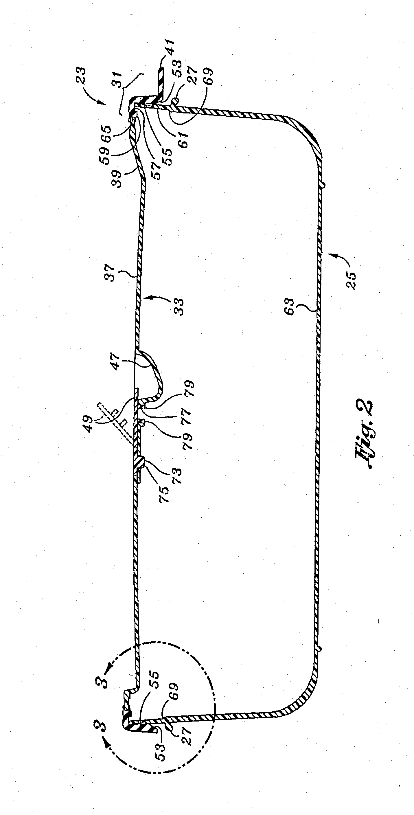 Container sealing system