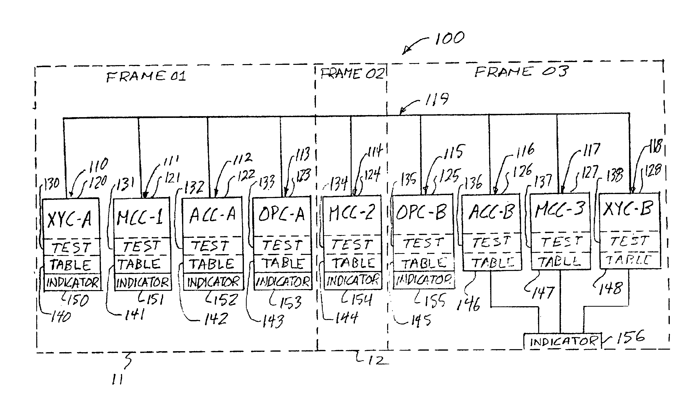 Failure isolation in a distributed processing system employing relative location information