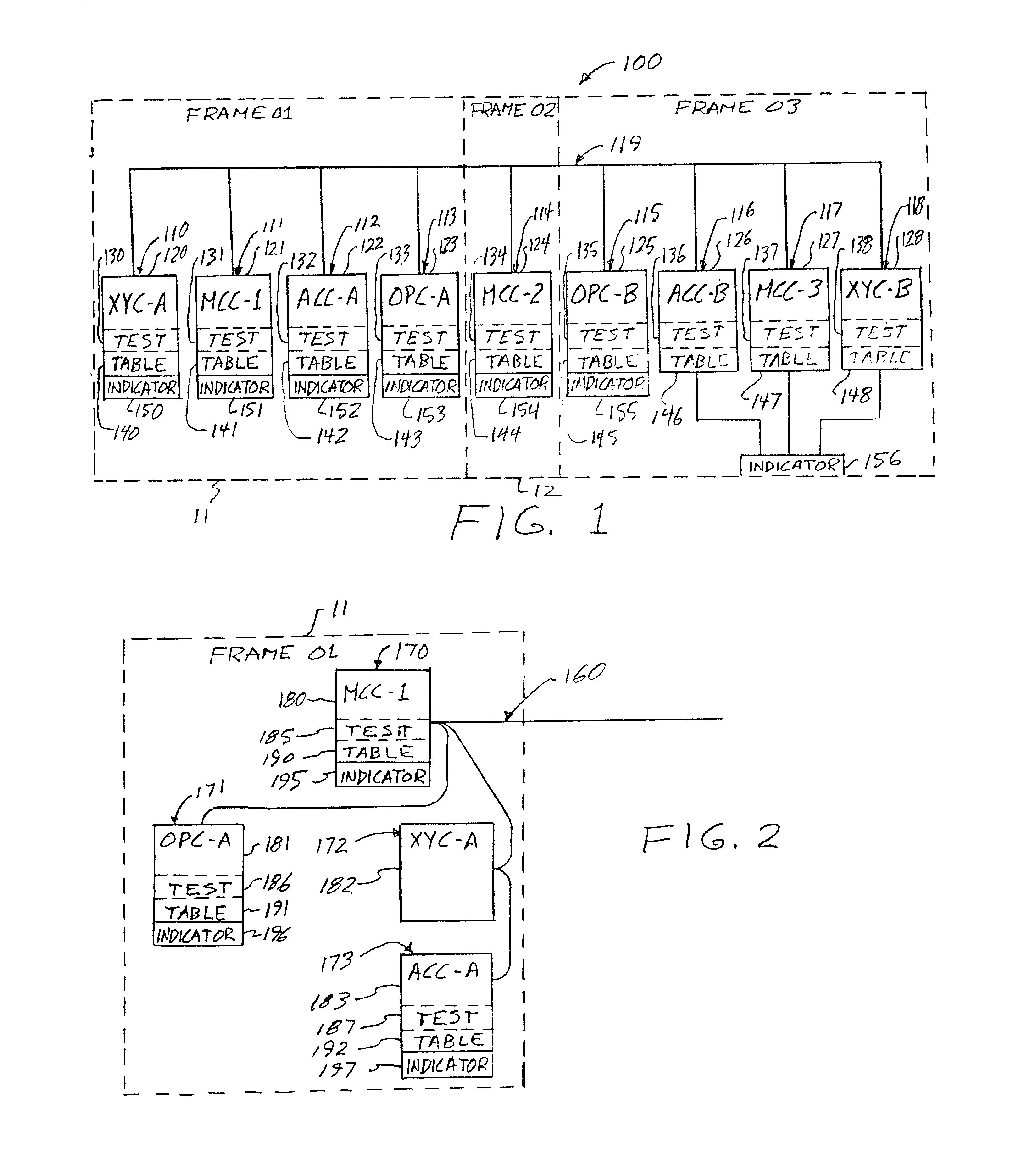 Failure isolation in a distributed processing system employing relative location information