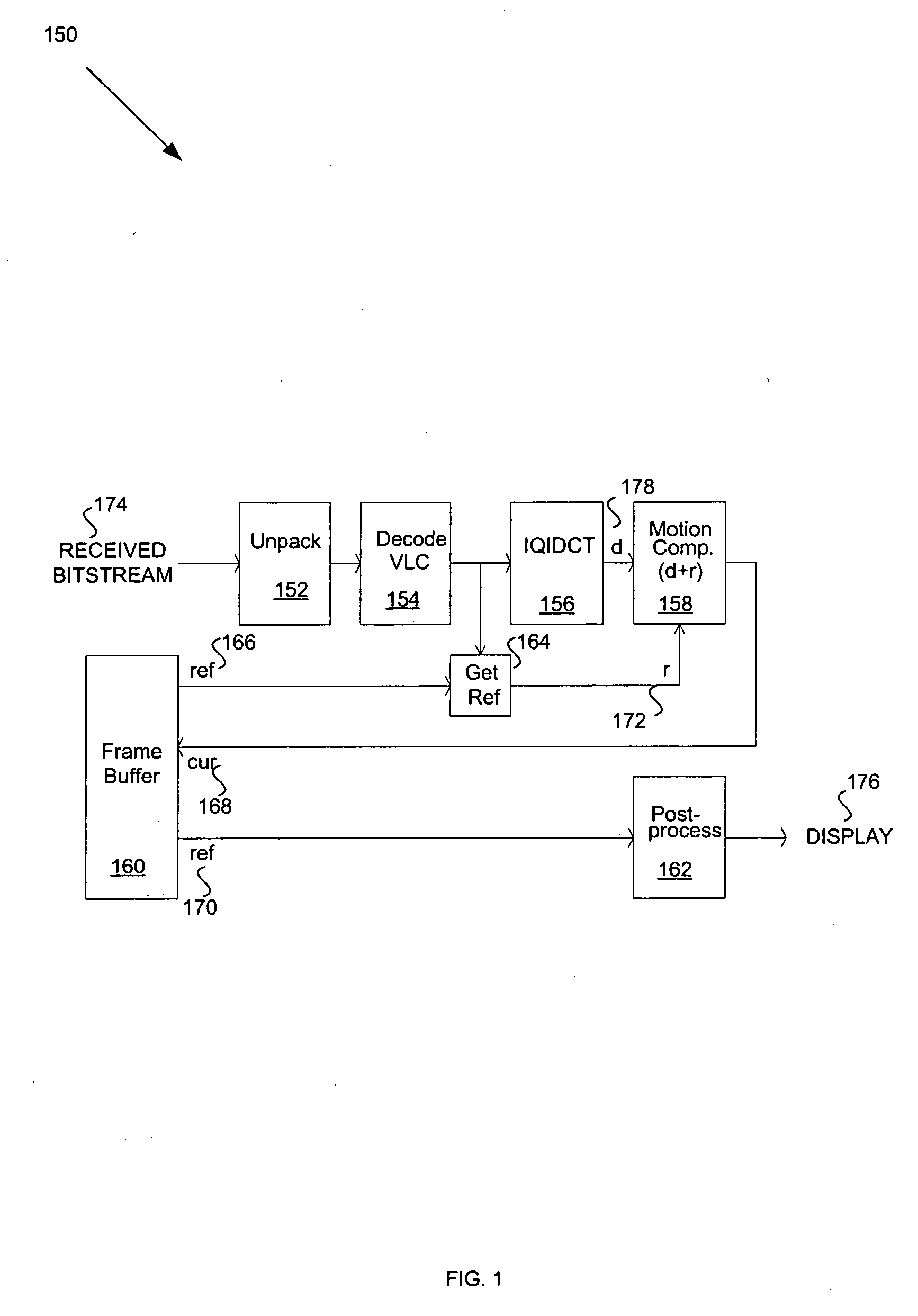 Method and system for decoding variable length code (VLC) in a microprocessor