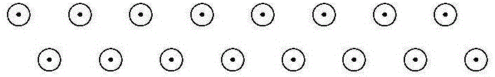 Method for increasing green degree of ball-flower bud branches of loose-flower cauliflower