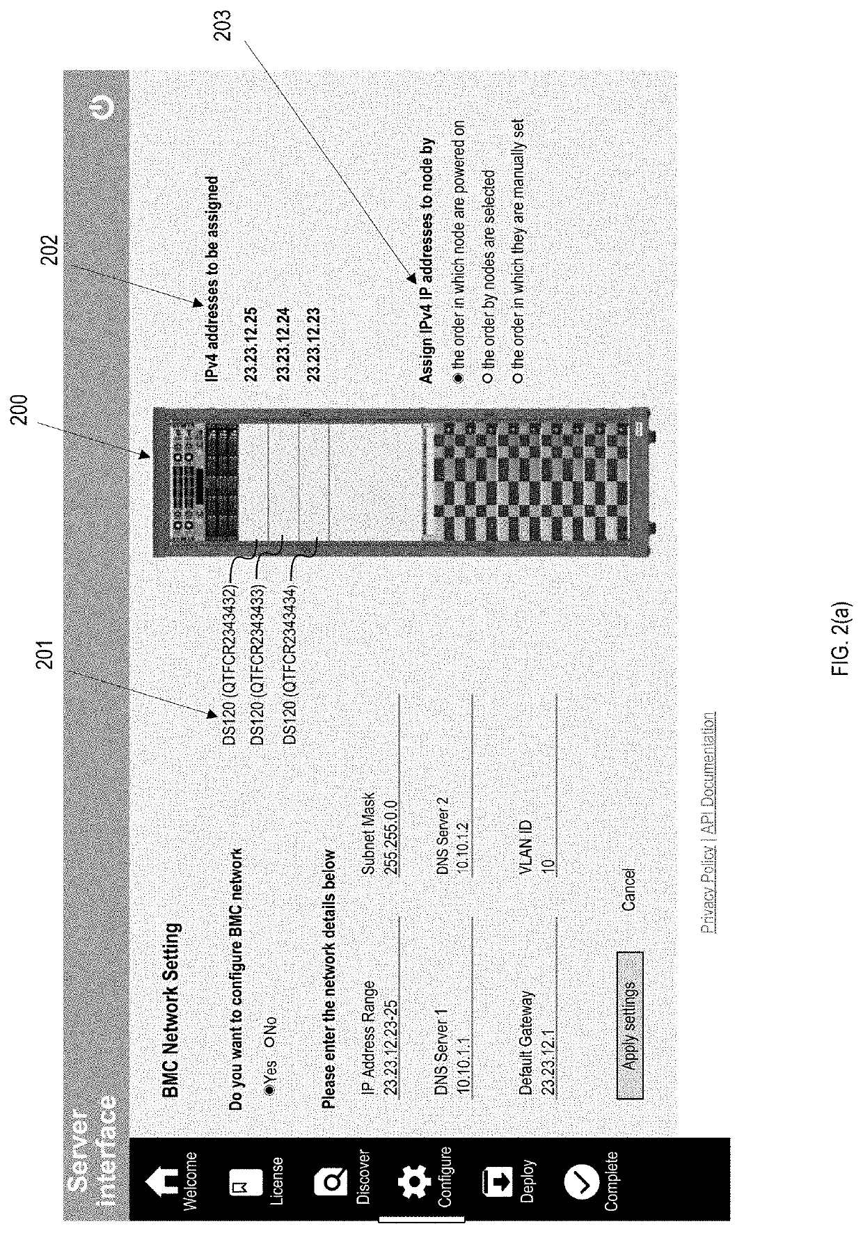 Systems and methods for identifying servers on a rack and assigning the proper IP addresses to the servers based on their physical locations