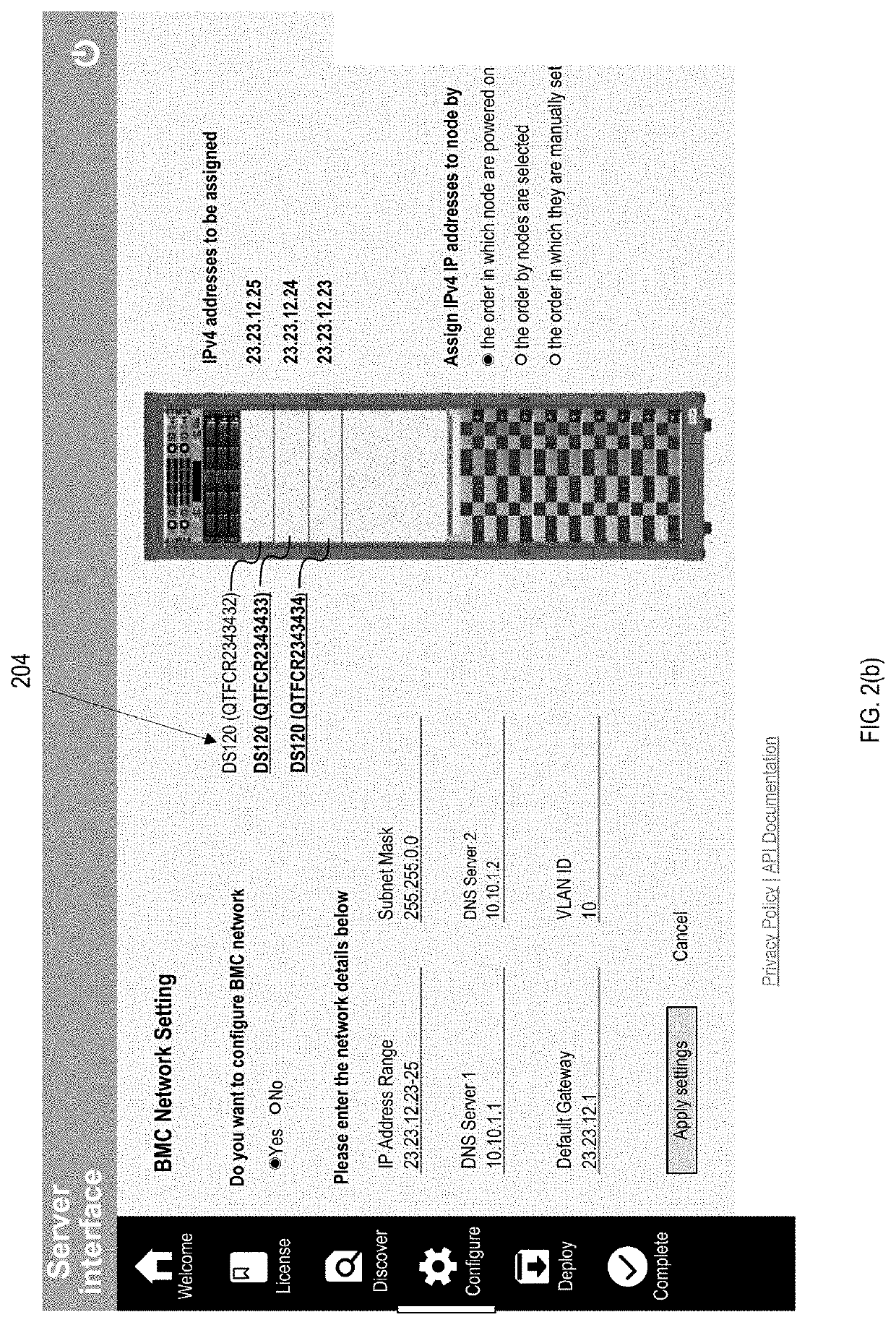 Systems and methods for identifying servers on a rack and assigning the proper IP addresses to the servers based on their physical locations