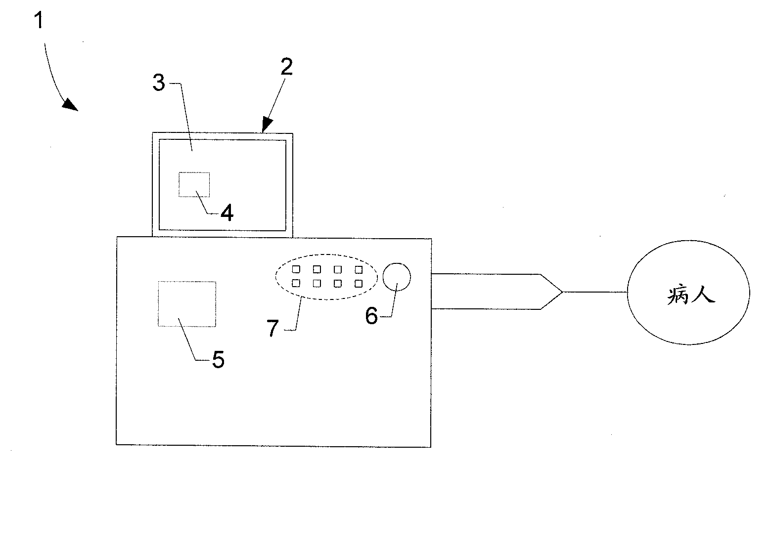 User interface for breathing apparatus