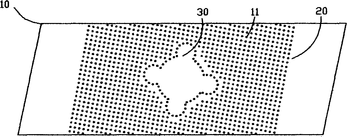 Technique for producing slice with pin-holing forming design and production tool