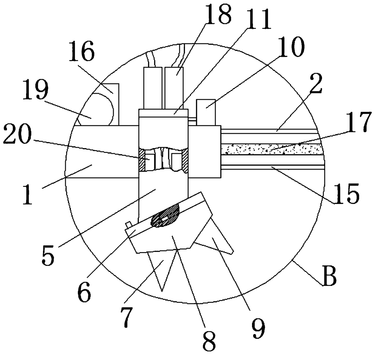 Adjustable nozzle for 3D printer