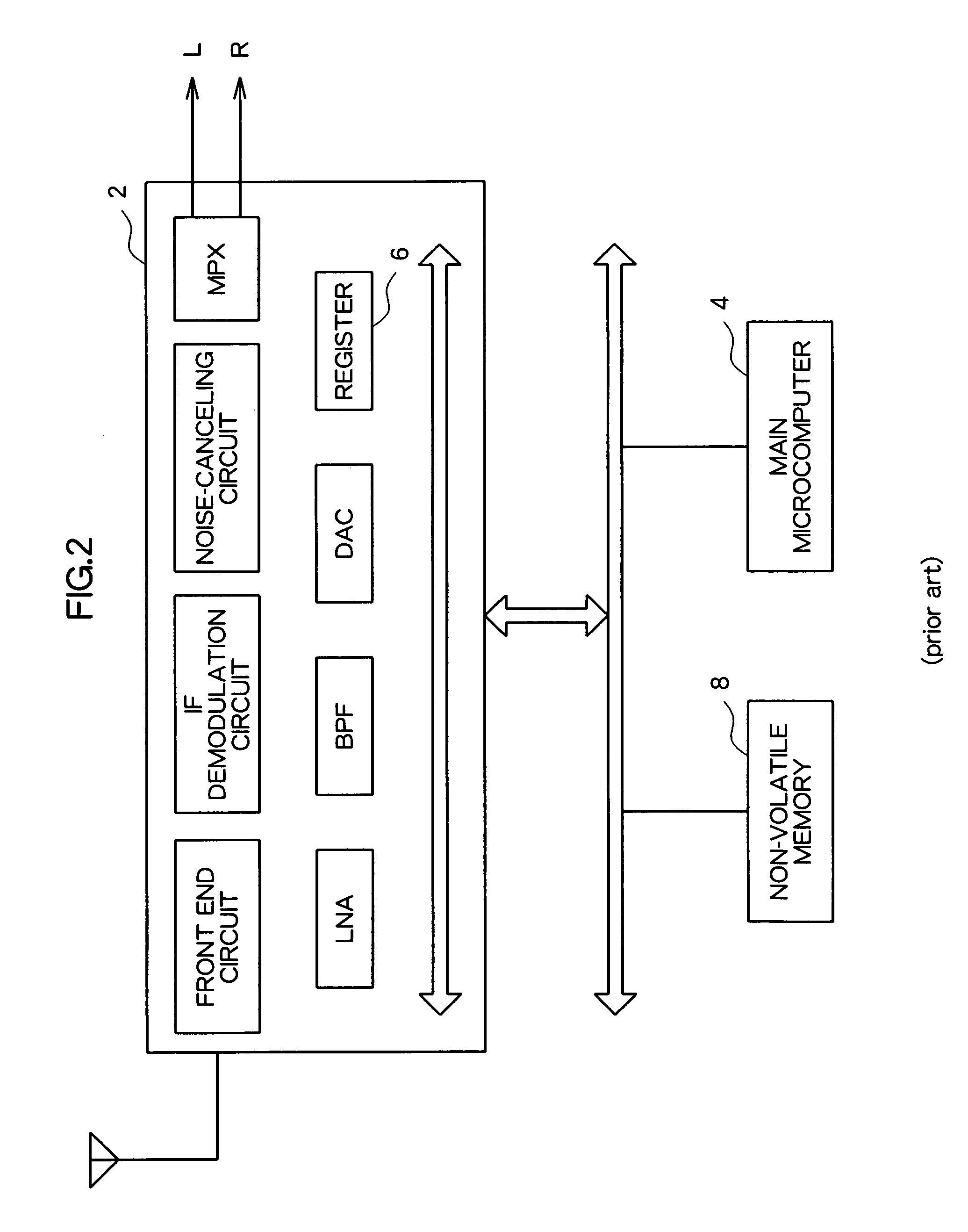 Semiconductor device for use in radio tuner and method for manufacturing the same