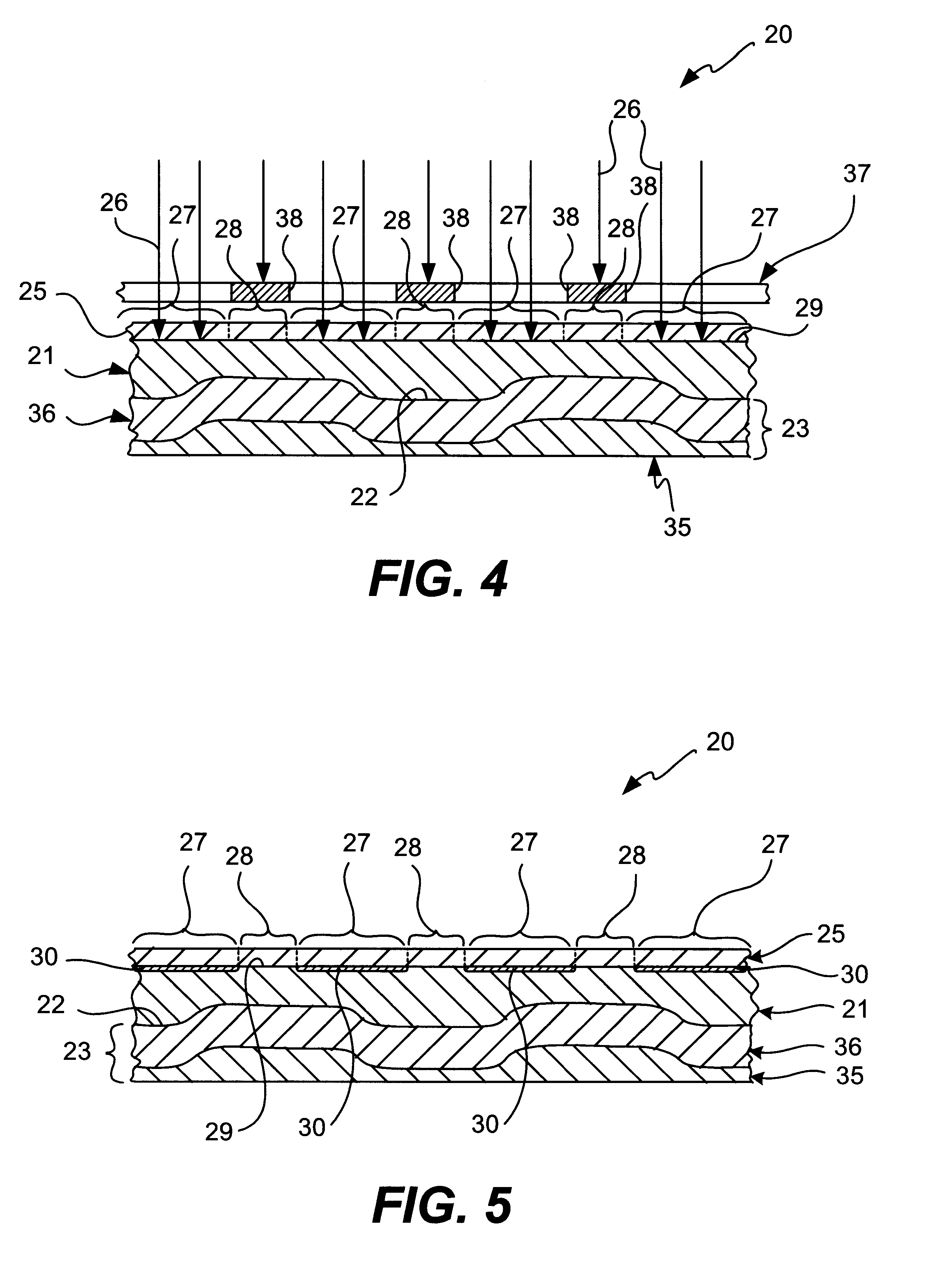 Top surface imaging technique using a topcoat delivery system