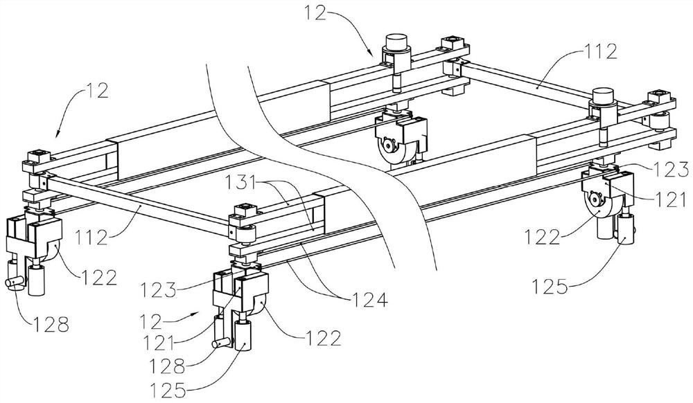 Walking device, photovoltaic system and walking deviation rectifying method thereof