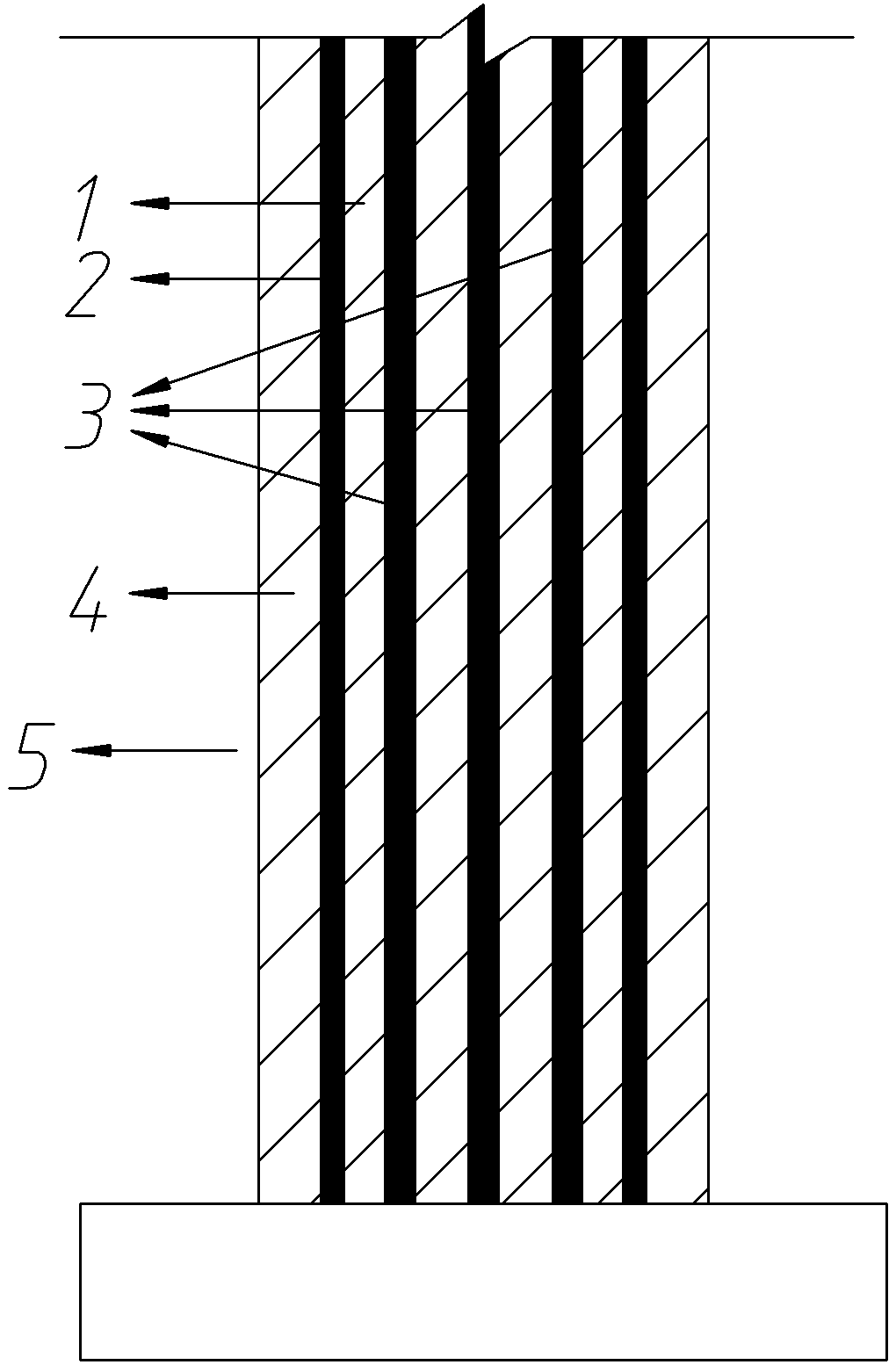 Post-tensioned prestressing steel pipe high-strength concrete superposition bridge pier and construction method thereof